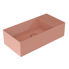 Раковина накладная Flaminia Applight 50х25 AP5025DXTC, Terracotta