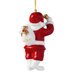 Елочная игрушка "Санта" Christmas Classics 10 см