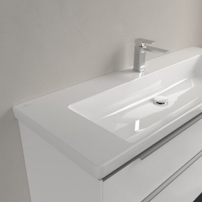 Раковина Villeroy & Boch Subway 3.0 130х47, CeramicPlus, TitanCeram, без перелива