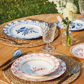 Набор посуды на 6 персон Blue Loira, 18 предметов