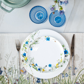 Тарелка столовая Brillance Fleurs des Alpes 27 см