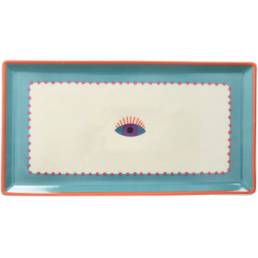 Блюдо прямоугольное Eye 32х17 см