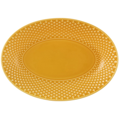 Блюдо овальн. глубокое Bicos Yellow 28х19,7 см
