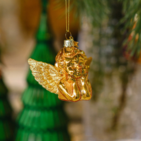 Елочная игрушка "Ангел" 7 см