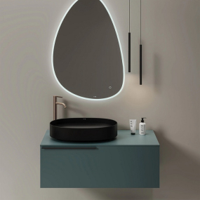 Зеркало Kludi Luma 100х69, с подсветкой