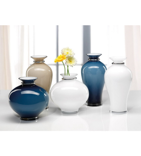 Ваза Dogale Ca'Venier 30 см, синяя