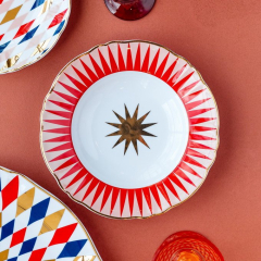 Тарелка глубокая Abracadabra 23 см, вспышка