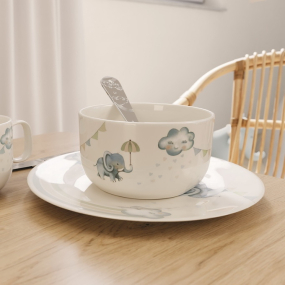 Тарелка для каши Walk like an Elephant 13 см/450 мл