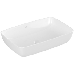 Раковина накладная Villeroy & Boch Artis 58х38, CeramicPlus, 417258R1, из TitanCeram