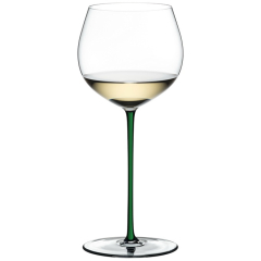 Бокал для вина Oaked Chardonnay Fatto a Mano 655 мл, зеленый