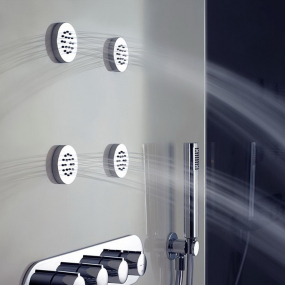 Форсунка для душа Gessi Oxygene 32971.299, черный матовый