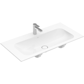 Раковина накладная Villeroy & Boch Finion 100х50, CeramicPlus, 4164A2R1, из TitanCeram