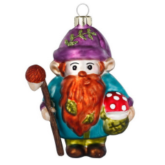 Елочная игрушка "Волшебник" 9 cм