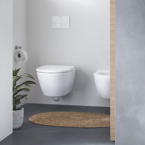 Унитаз подвесной Duravit D-Neo 45770900A1, с сиденьем
