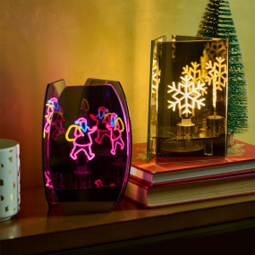 Фигурка с подсветкой "Фонарь со снежинкой" 11 см