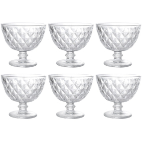 Набор бокалов для десерта Glass Diamond 280 мл, 6 шт