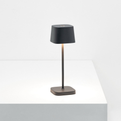 Лампа настольная Zafferano Ofelia Micro 20 см, темно-серая