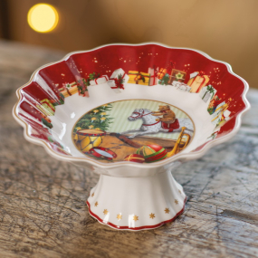 Блюдо на ножке "Подарки" Toy’s Fantasy 15 см