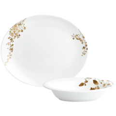 Набор блюд сервировочных Vera Wang Jardin 25/35см, 2 шт