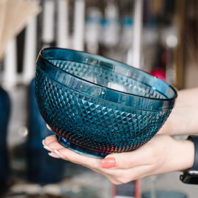 Салатник Bicos Blue 22 см