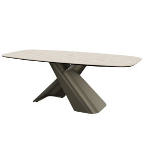 Стол Calligaris Axiom 199х100 CS4175, Pearl Beige / Touchstone