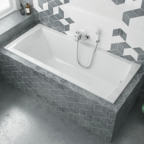 Ванна акриловая Excellent Aquaria 170x75, с ножками