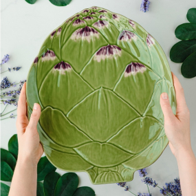 Блюдо сервировочное Alcachofra Natural 41х34,5 см