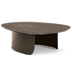 Стол журнальный Calligaris Twins 110х87 CS5156-B, Bronze