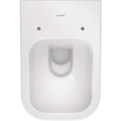 Унитаз подвесной Duravit Happy D.2 54х36, WonderGliss, с сиденьем