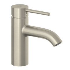 Смеситель для раковины Kludi Bozz 38266N576, с клапаном Click-Clack, брашированный никель