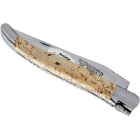 Нож карманный складной Pocket Knives 12 см, ручка - береза