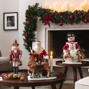 Фигурка "Снеговик" 24х23х36 см