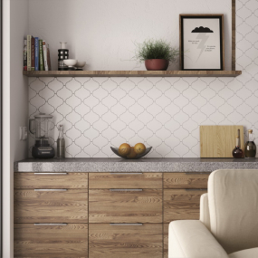 Плитка керамическая Equipe Scale 12х12 Matt, Alhambra White, 9 мм