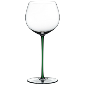 Бокал для вина Oaked Chardonnay Fatto a Mano 655 мл, зеленый