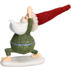 Фигурка "Санта в позе приветствия солнцу" 22 см