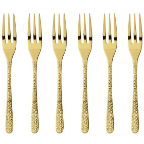 Набор вилок десертных Venezia Gold, 6 шт