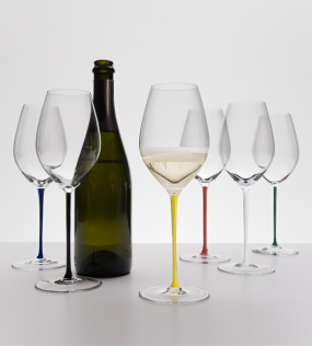 Бокал для вина Champagne Fatto a Mano 459 мл, синий