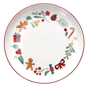 Тарелка салатная Edge Carol 19 см