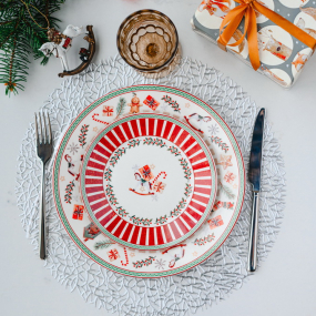 Набор посуды на 6 персон Atollo Vintage, 18 предметов