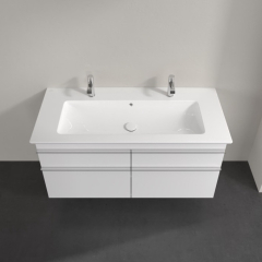 Тумба подвесная под раковину Villeroy & Boch Venticello 115х50х59 A92901DH, белый глянцевый