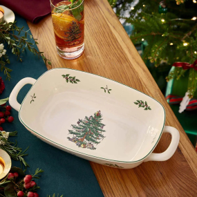 Блюдо глубокое Spode Christmas Tree 35х19 см