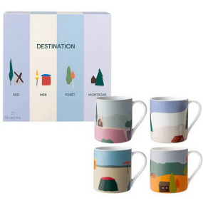 Набор кружек Destination 300 мл, 4 шт