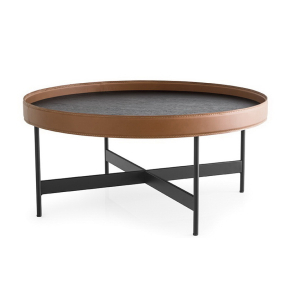 Стол журнальный Calligaris Arena 72х72, Cognac