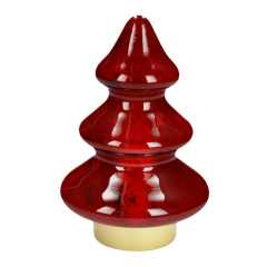 Фигурка с подсветкой "Елка" Christmas Woodland 21 см, красная