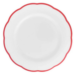 Тарелка салатная Petalo Rosso 20,9 см