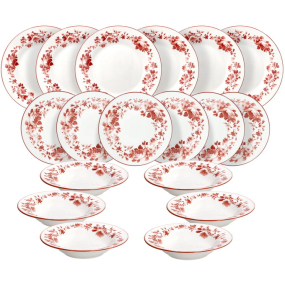 Набор посуды на 6 персон New Olimpia Charlotte, 18 предметов