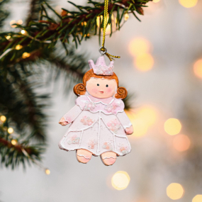 Игрушка на елку "Пряничная принцесса" 8 см
