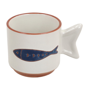 Кружка Relief Ondina 230 мл, белая