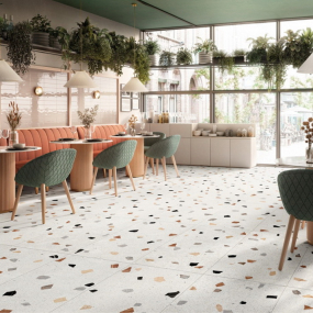 Керамогранит Coliseum Palladio 60х120 Naturale, White, 9 мм