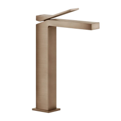 Смеситель для раковины Gessi Rettangolo K 53006.708, медь брашированная PVD